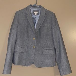 J. Crew gray blazer. Size 12